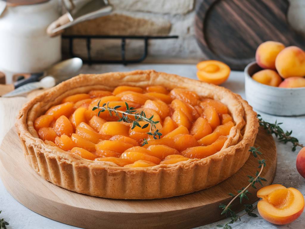 Recette : tarte à l'abricot, une douceur fruitée et gourmande à réaliser facilement