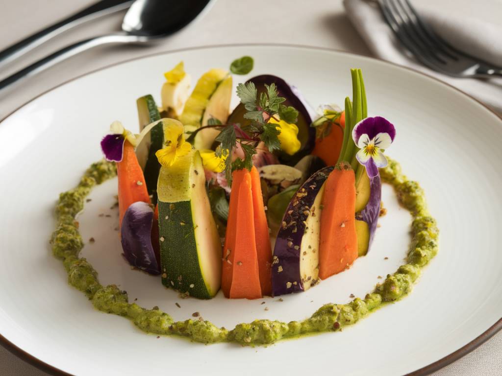 Lyon : culina hortus, cuisine végétale gastronomique et créative qui réinvente la haute cuisine