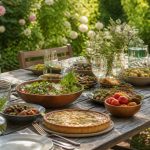 Recettes à volonté pour un repas gourmand au jardin