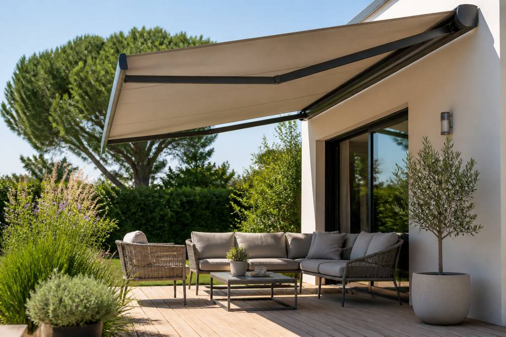 Store pour terrasse : quelles dimensions et options privilégier